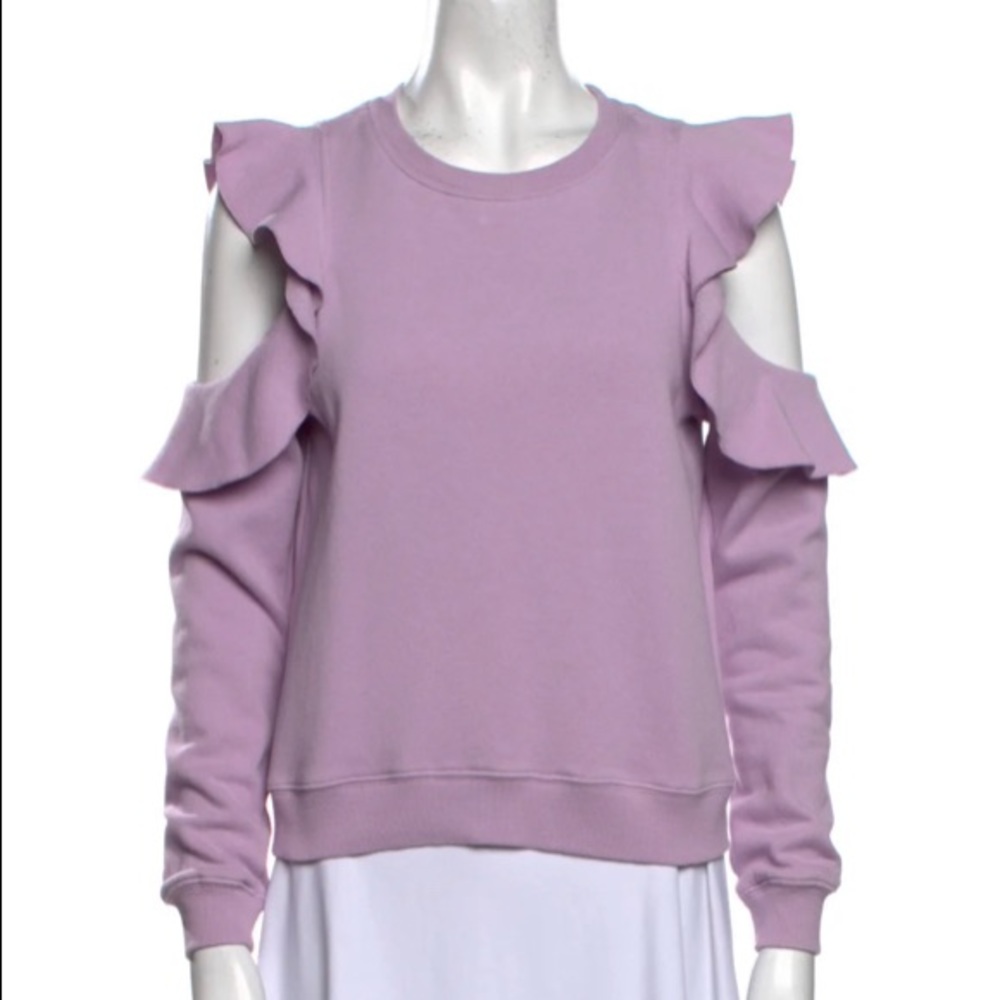 Rebecca Minkoff off the shoulder crew neck